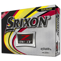 Srixon Z Star XV Yellow Golf Balls 1 Dozen