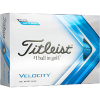 Titleist Velocity Blue Golf Balls 1 Dozen