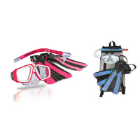 LAND AND SEA CHILDRENS PLATYPUS SNORKEL BAG SET - AVAILABLE IN BLUE OR PINK