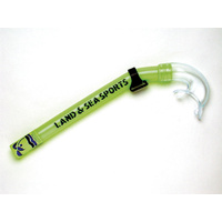 LAND & SEA SKIN DIVER SOFT TUBE SNORKEL - MULTIPLE COLOURS AVAILABLE