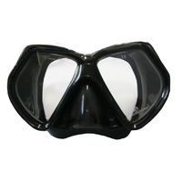LAND & SEA RESORT BLACK SILICONE  MASK - QUALITY SILICONE RUBBER