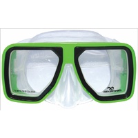 LAND & SEA GREAT BARRIER REEF TWIN LENS SILICONE MASK - WITH SILICONE SKIRT