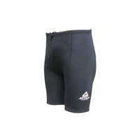 LAND & SEA MENS 2MM NEOPRENE FLATLOCKED SHORTS - BLACK