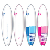 REDBACK REVOLUTION FISH 6' 6" SURF BOARD - 4 DESIGNS AVAILABLE