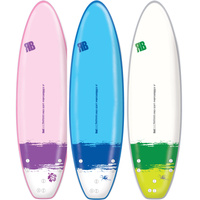 REDBACK 6' PRO-SOFT SURF BOARD WITH A SOFT FOAM DECK - 3 DESIGNS AVAILABLE