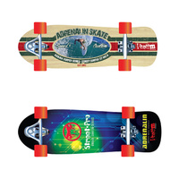 ADRENALIN URBAN SURFER ARTICULATED 32 INCH SKATEBOARD - STREET SURFER OR CRUISER