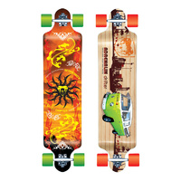 ADRENALIN FREERIDER 38" DRIFTER HIGH SPEC SKATEBOARD - 2 DESIGNS AVAILABLE