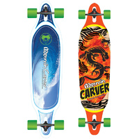 Adrenalin Carver Drop Thru Skateboard 38 Inch