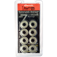 ADRENALIN VENOM ABEC 7 CHROME BEARINGS KIT - 8 PIECE SET