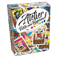 Atelier: Firsts & Forgeries Fun Board Game 2-5 Players Ages 8+