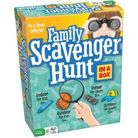 Outset Media Family Scavenger Hunt Card Game 2+ Players Ages 6+ (OUT11172)