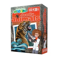 Outset Media Professor Noggin Deadly Animals Card Game 2+ Players