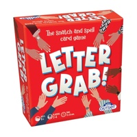 Outset Media Letter Grab! Snatch & Spell Card Game 2-6 Players