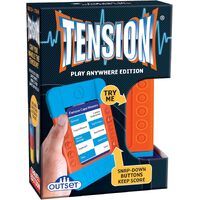 Outset Media Tension Travel Edition Card Game 2-Teams Ages 12+ (OUT11701)