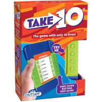 Outset Media Take 10 Travel Edition Card Game 2-Teams Ages 12+ (OUT11702)