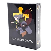 Farplace Games Dungeon Days Strategic Card Game 2-Players Ages 6+