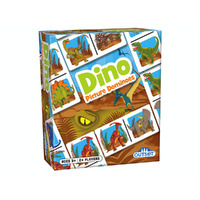 Outset Media Picture Dominoes Dino Game 2+ Players Ages 3+ (OUT19209)