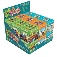 Magic Square Puzzle Display Only fits 18 Units of the Magic Square Puzzles