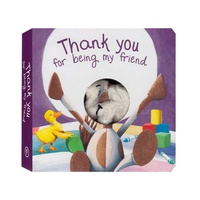 Thank You For Being My Friend Finger Pupper Book (PAR020740)