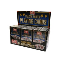 PLAYING CARDS (12) PLASTIC CTD (PC044482)