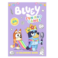 Bluey Fun & Games Colouring Book (PEN040191)