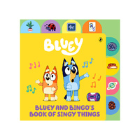 Penguin Books Bluey & Bingo Book of Singy Things Tabbed Board Book (PEN352577)