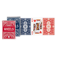 Piatnik Wheels Poker Playing Cards Linen Single Deck (PIA1391)