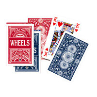 Piatnik Wheels Bridge Playing Cards Linen Single Deck (PIA1392)