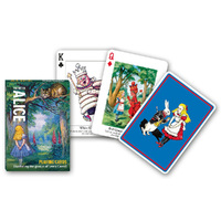 Piatnik The Art of Alice Poker Playing Cards Single Deck (PIA1703)