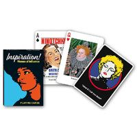 Piatnik Inspiration Women of Influence Playing Cards Single Deck (PIA1706)