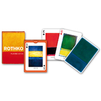 Piatnik Rothko Collectors Poker Playing Cards Single Deck (PIA171314)