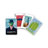 Piatnik Magritte Poker High-Quality Travel Playing Cards