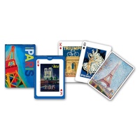Piatnik Paris Poker Playing Cards 2-6 Players Ages 6+