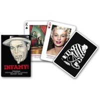 Piatnik Infamy! Notorious Criminals Crimes Scandals Playing Cards