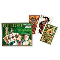 Piatnik Folklore Deluxe Bridge Plastic Playing Card