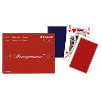 Monogram Deluxe Bridge Double Deck Playing Card Game (PIA2223)