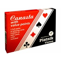 CANASTA TWIN PACK W/POINTS (PIA2303)