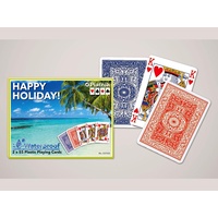 HAPPY HOLIDAY 100% PLASTIC PKR (PIA2371)