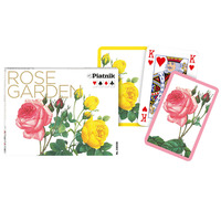 Rose Garden Bridge Double Deck Playing Card Game (PIA2383)
