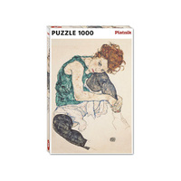 Piatnik Schiele Seated Woman Jigsaw Puzzle 1000 Pieces (PIA570643)