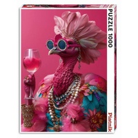 Piatnik Pink Birdie High-Quality Adult Jigsaw Puzzle 1000 Pieces