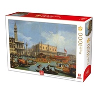 Piatnik KHM Canaletto Customs House Venice Jigsaw Puzzle 1000 Pieces