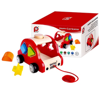 Happy Car Sorter Wooden Toy (PIN028210)