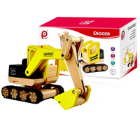 Construction Digger Wooden Toy (PIN028265)