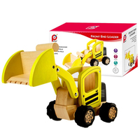 Construction Front End Loader Wooden Toy (PIN028272)