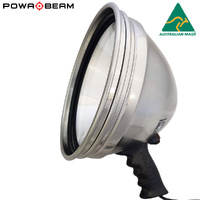 Powa Beam Hand Held Spotlight Searchlight 245mm / 9" QH 100W (PL245)