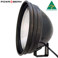 Powa Beam Spotlight with Bracket 245mm / 9" QH 250W (PLPRO-9-250)