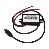DC-DC Converter 24/12V Input to 5V 3A USB-C Output Power Adapter Module