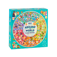 Professor Puzzle Around the World in 80 Drinks Jigsaw Puzzle 1000pcs (PRO219651)