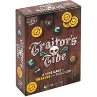 Professor Puzzle Traitors Tide Dice & Card Game 3-6 Players Ages 10+ (PRO229469)